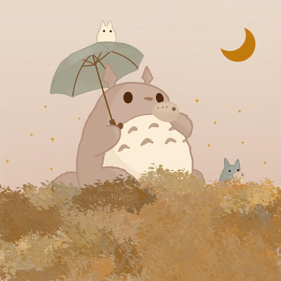 Totoro Print